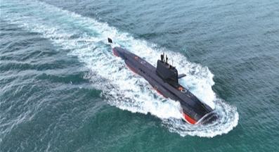 海軍某潛艇支隊開展海上訓(xùn)練